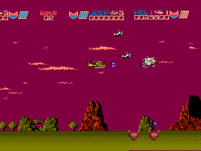 Silkworm [Falcon030] atari screenshot